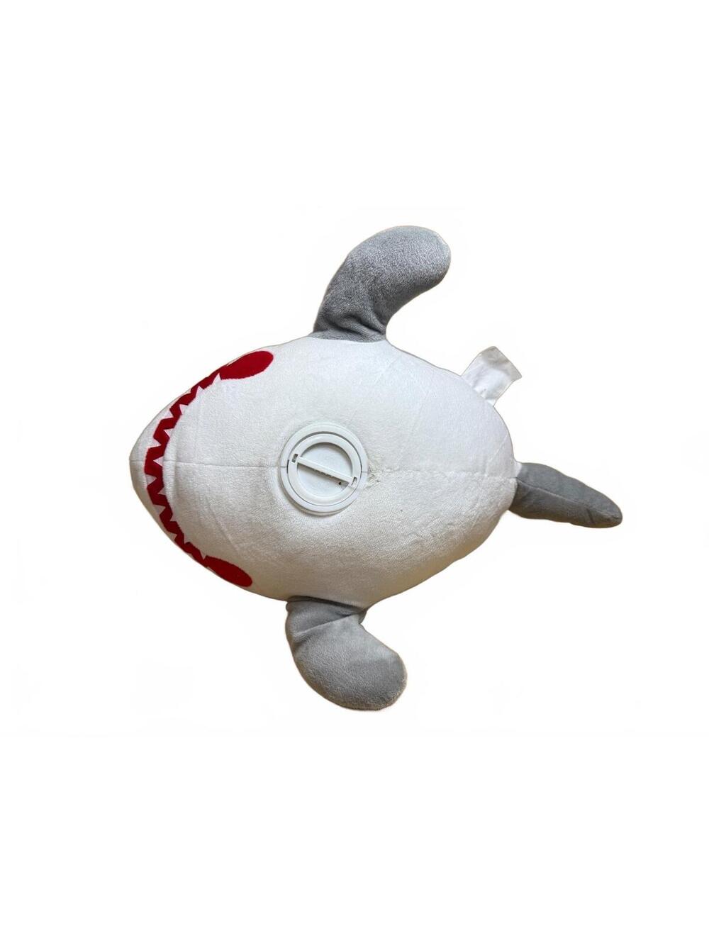 Gray Plush Shark Stuffed Animal Toy - Picture 6 of 6